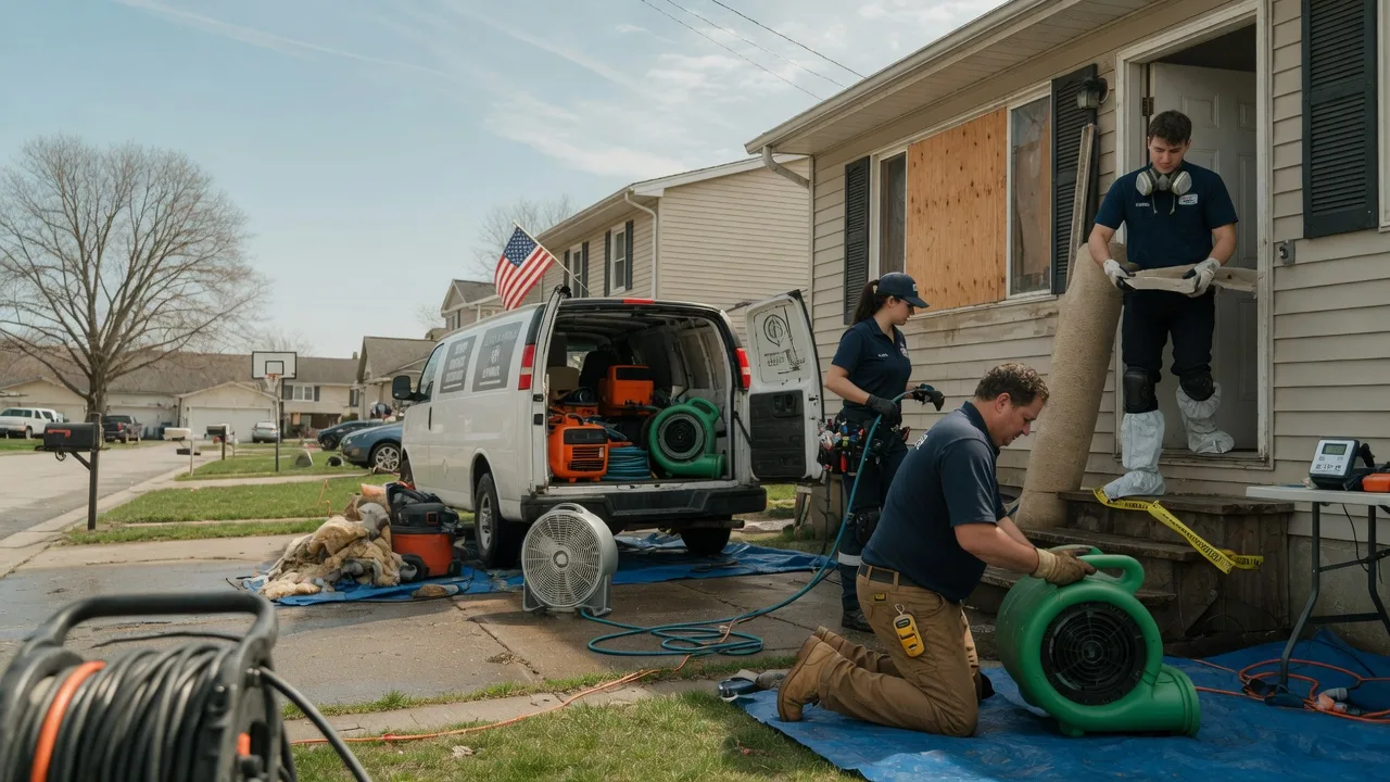 Water Damage Restoration in Portland, TX near me